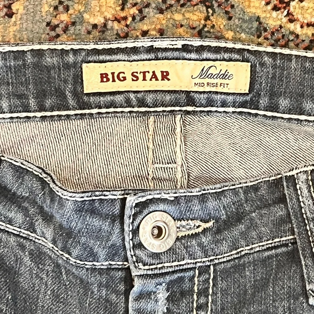 Ladies Big Star Maddie Straight Leg Jeans